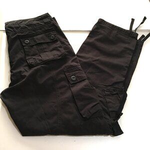 Matchstick Mens Cargo Pants Size 36x32 Brown Workwear Utility